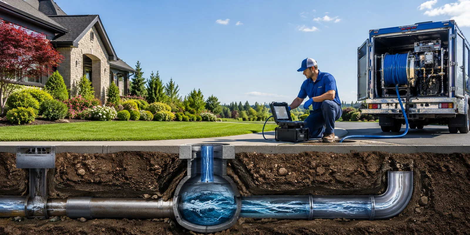 Drainage restoration information for New London, WI